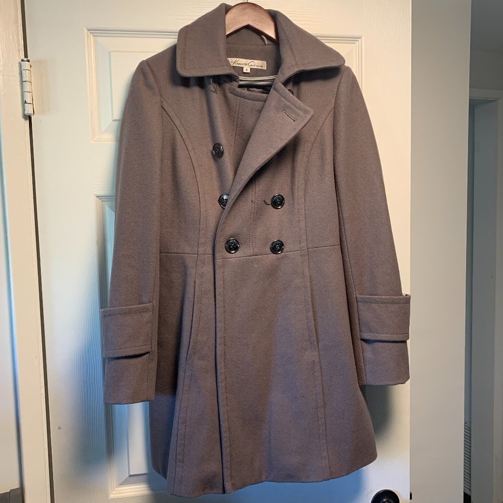 Light Gray Pea Coat